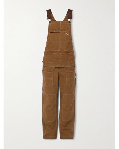 Nike Life Cotton-canvas Overalls - Natural