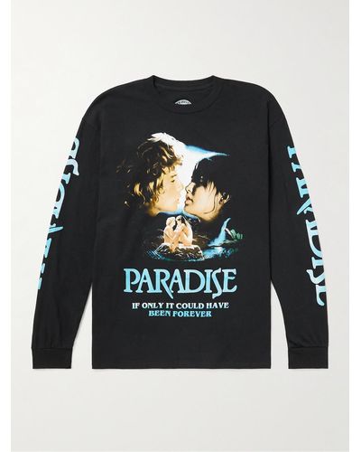 Paradise The Movie Printed Cotton-jersey T-shirt - Black