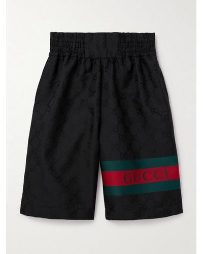 Gucci GG Jacquard Shorts - Black