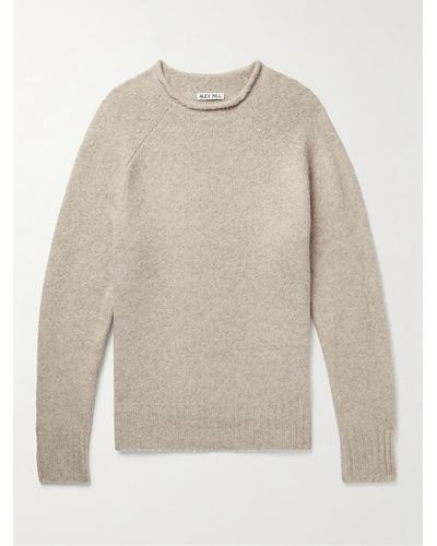 Alex Mill Alex Knitted Sweater - White
