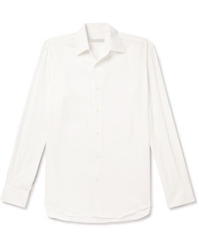 Saman Amel Silk Shirt - White