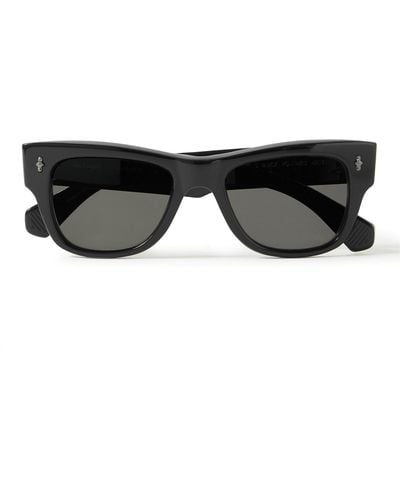Mr. Leight Duke S D-frame Acetate Sunglasses - Black
