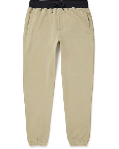MR P. Tapered Cotton-jersey Sweatpants - Natural