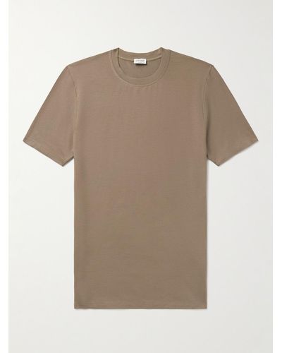 Zimmerli of Switzerland T-shirt in modal TM stretch Pureness - Neutro