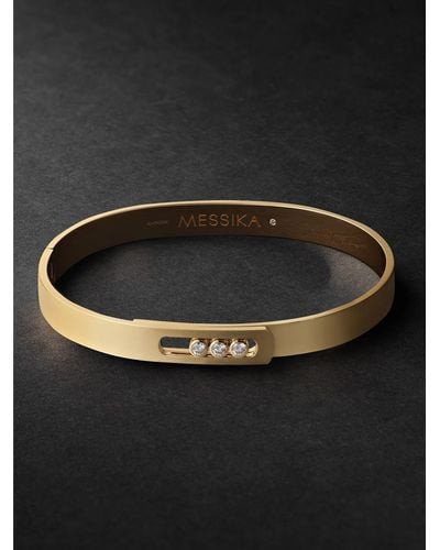 Messika Move Noa 18-karat Gold Diamond Bracelet - Black