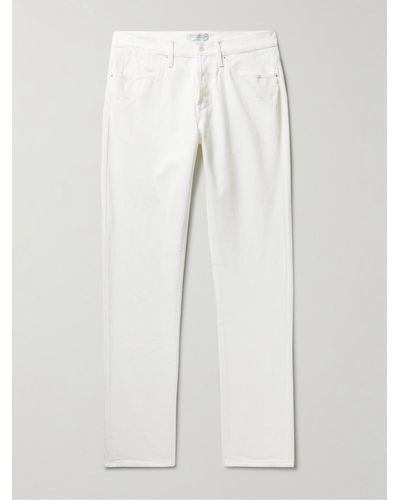 Gabriela Hearst Anthony Slim-fit Jeans - White