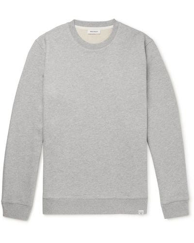 Norse Projects Vagn Organic Cotton-jersey Sweatshirt - Gray