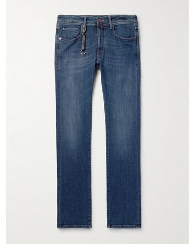 Incotex Slim-fit Straight-leg Jeans - Blue