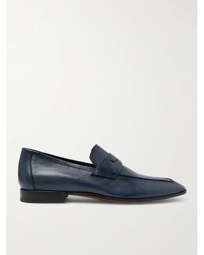 Berluti Mocassini in pelle Lorenzo - Blu