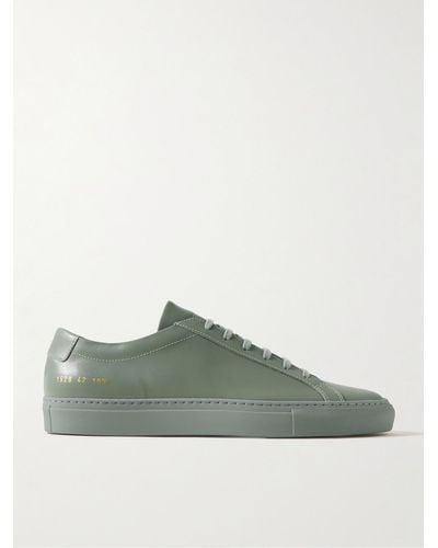 Common Projects Original Achilles Leather Sneakers - Green