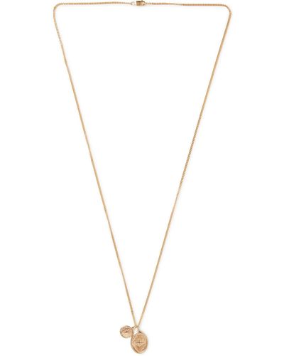 Miansai Mini Dove Gold Vermeil Necklace - Metallic