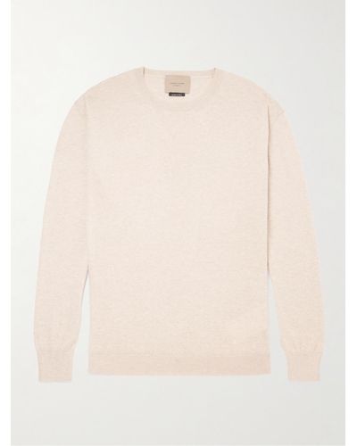 Federico Curradi Cotton Sweater - Natural