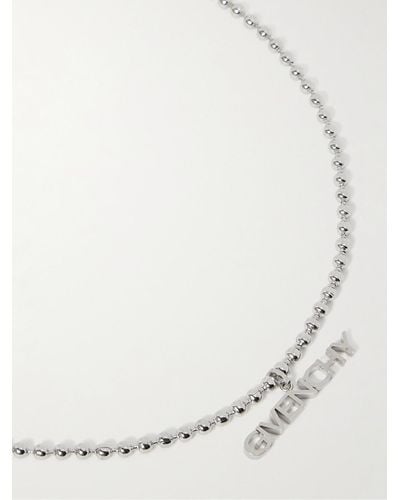 Givenchy Collana con pendente in metallo argentato - Neutro