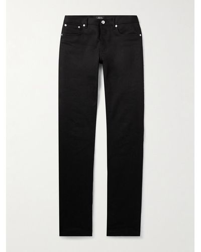 A.P.C. Petite Standard Slim-fit Jeans - Black