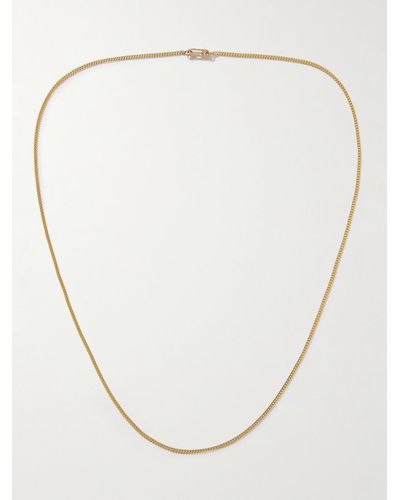 Miansai Mini Annex Gold Vermeil Chain Necklace - Natural