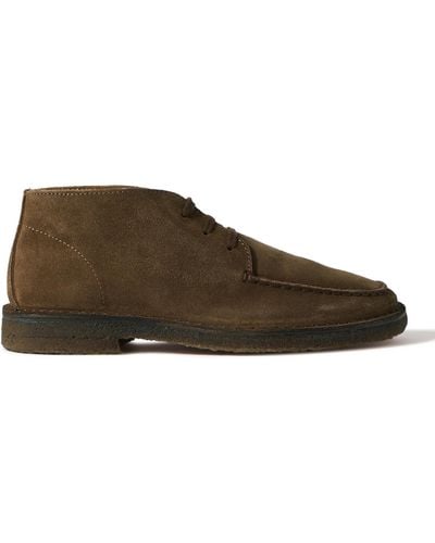 Drake's Crosby Suede Chukka Boots - Brown
