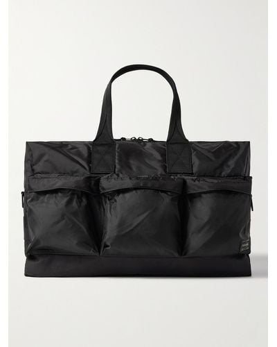 Porter-Yoshida and Co Force 2way Nylon Duffle Bag - Black