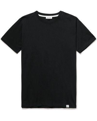 Norse Projects Niels Organic Cotton-jersey T-shirt - Black