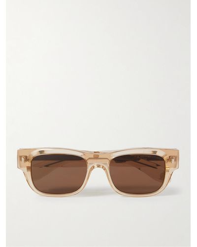 Cutler and Gross 9692 Square-frame Acetate Sunglasses - Natural