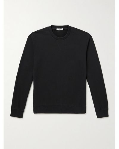 MR P. Organic Cotton-jersey Sweatshirt - Black