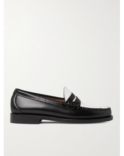 G.H. Bass & Co. Weejuns Heritage Larson Leather Penny Loafers - Nero