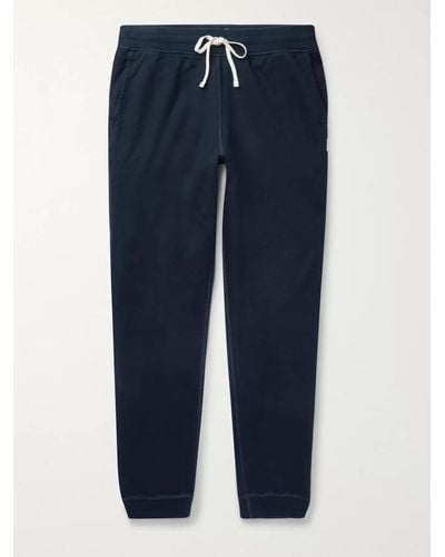 Reigning Champ Slim-fit Cotton-jersey Joggers - Blue