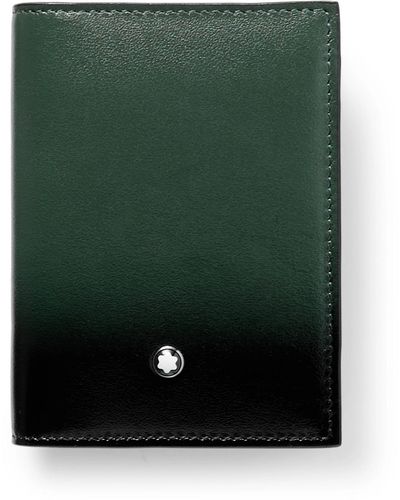 Montblanc Meisterstück Dégradé Leather Bifold Cardholder - Green