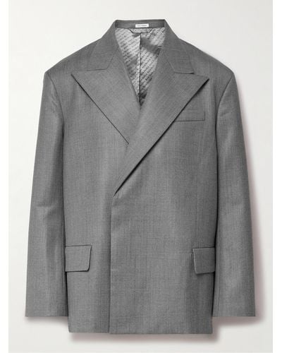 Acne Studios Jarrio Woven Suit Jacket - Grey