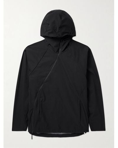 Post Archive Faction PAF 6.0 Tech-shell Hooded Jacket - Black