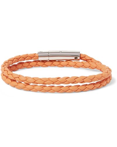Tod's Mycolors Bracelet In Leather - Orange