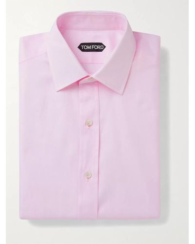 Tom Ford Hemd aus Baumwolle - Pink