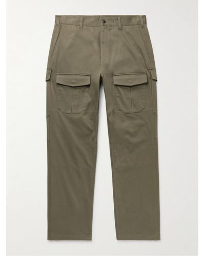 Rag & Bone Flynt Straight-leg Cotton-blend Cargo Trousers - Green