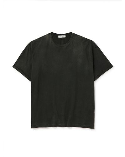 SSAM Organic Cotton-jersey T-shirt - Black