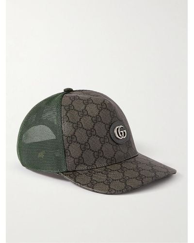 Gucci GG Supreme Baseball Hat - Grey
