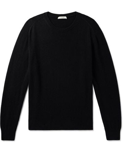 Lemaire Wool-blend Sweater - Black