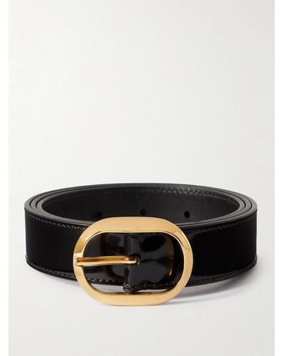 Tom Ford 3cm Patent-leather Belt - Black