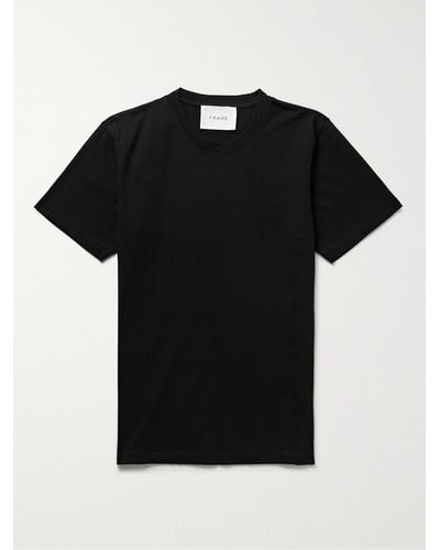 FRAME Cotton-Jersey T-Shirt - Nero