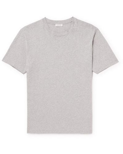 Sunspel Riviera Supima Cotton-jersey T-shirt - White