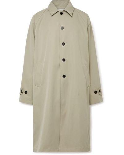 Frankie Shop Emil Twill Trench Coat - Natural