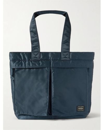 Porter-Yoshida and Co Tanker Nylon Tote Bag - Blu
