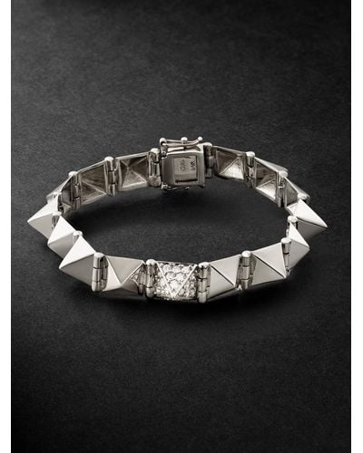 Anita Ko White Gold Diamond Bracelet - Black