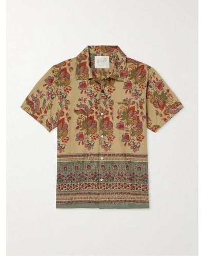 Kardo Camicia in cotone floreale Chintan - Multicolore