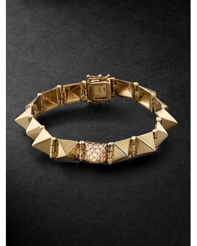 Anita Ko Armband aus Gold mit Diamanten - Schwarz