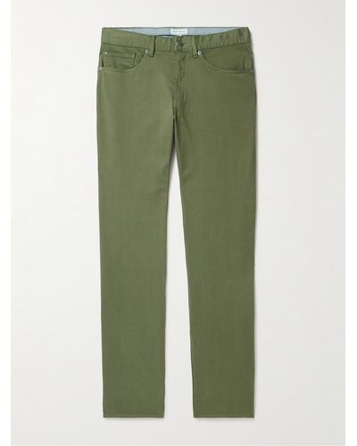 Peter Millar Pantaloni in rasatello di misto modal e cotone stretch Ultimate - Verde