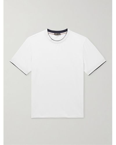 Loro Piana Cotton-jersey T-shirt - White