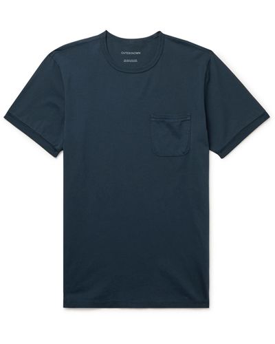 Outerknown Sojourn Organic Pima Cotton T-shirt - Blue