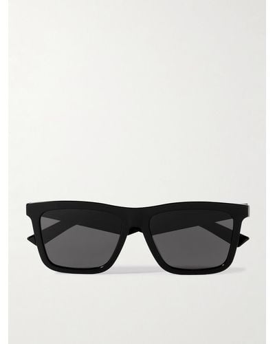 Dior Occhiali da sole in acetato con montatura D-frame e logo Dior B27 S1I - Nero