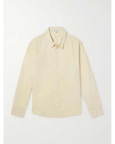 James Perse Standard Cotton Shirt - Natural