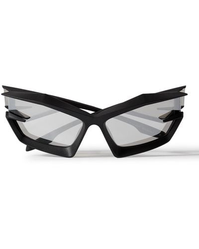 Givenchy Injected Cat-eye Nylon Sunglasses - Black