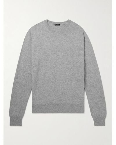 Rubinacci Cashmere Sweater - Grey